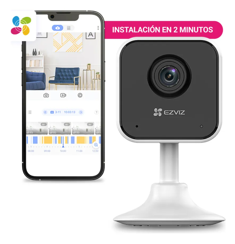 Mini Camara De Seguridad Wifi Vision Full Hd Ezviz